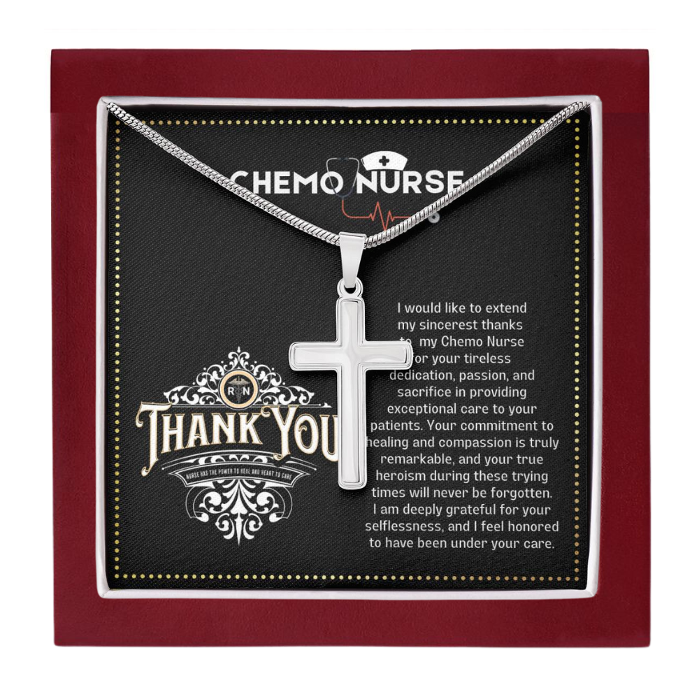 JGF Jewelry Gifts for Family Thank You Chemotherapy Nurse