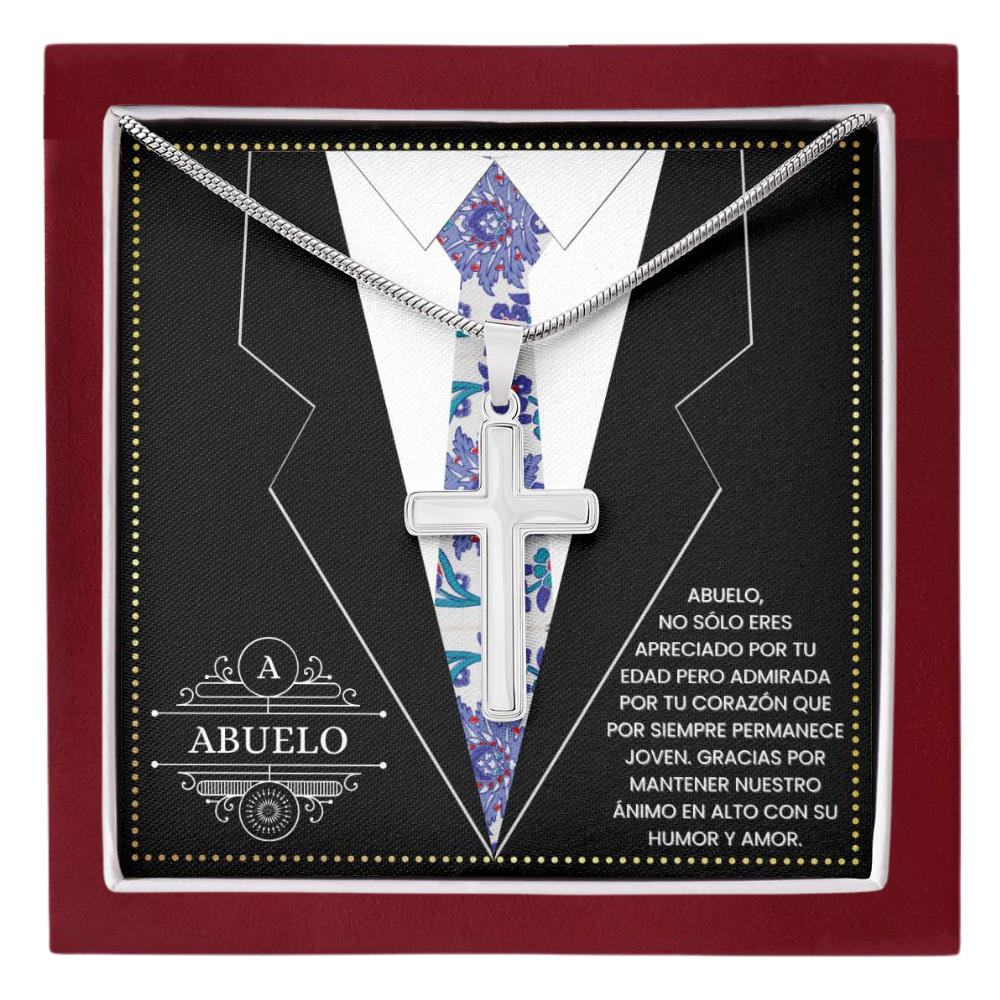JGF Jewelry Gifts for Family Grandpa Birthday Card Spanish Regalo Para Abuelo