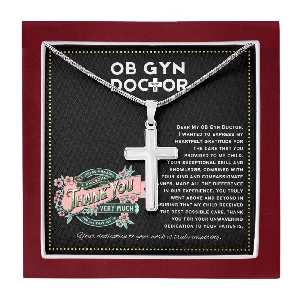 JGF Jewelry Gifts for Family Thank You To My OBGYNE Doctor
