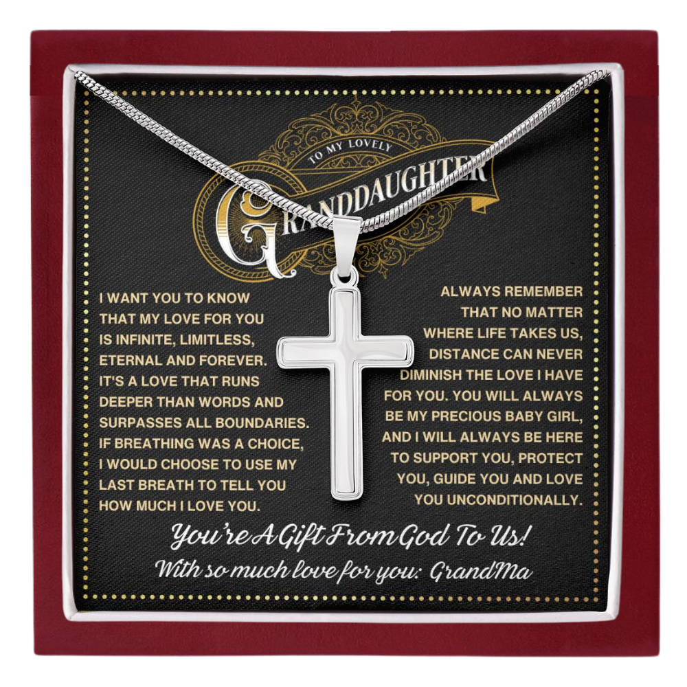 JGF Jewelry Gifts for Family To My Lovely GrandDaughter From GrandMa