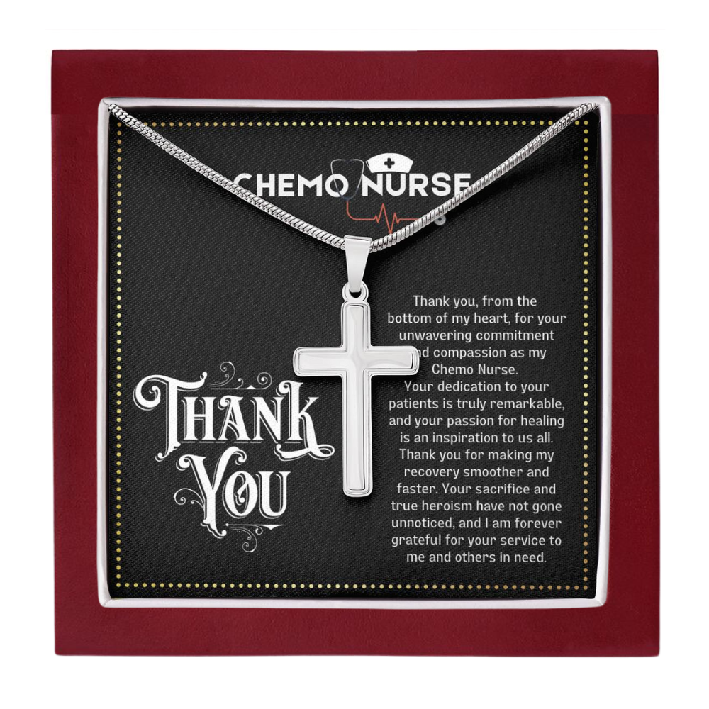 JGF Jewelry Gifts for Family Thank You Chemo Nurse