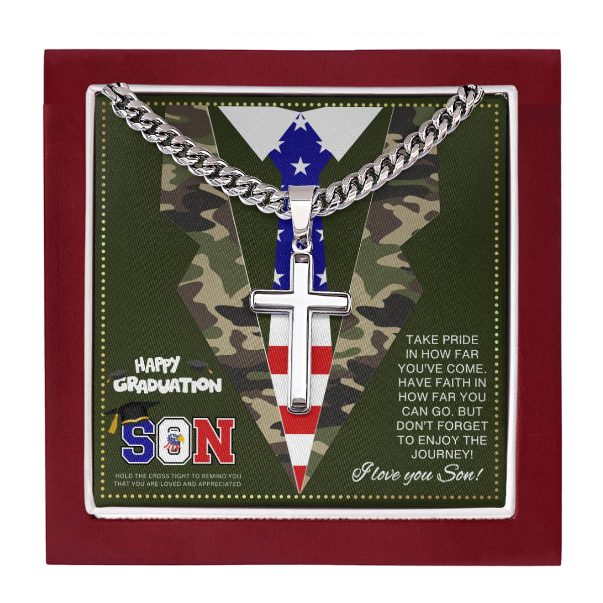 JGF Jewelry Gifts for Family Army Boot Camp Graduation Gifts