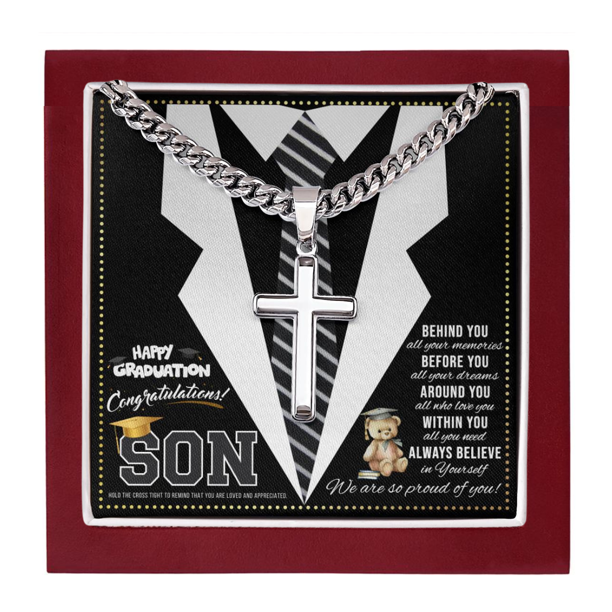 JGF Jewelry Gifts for Family High School Graduation Gifts Boys