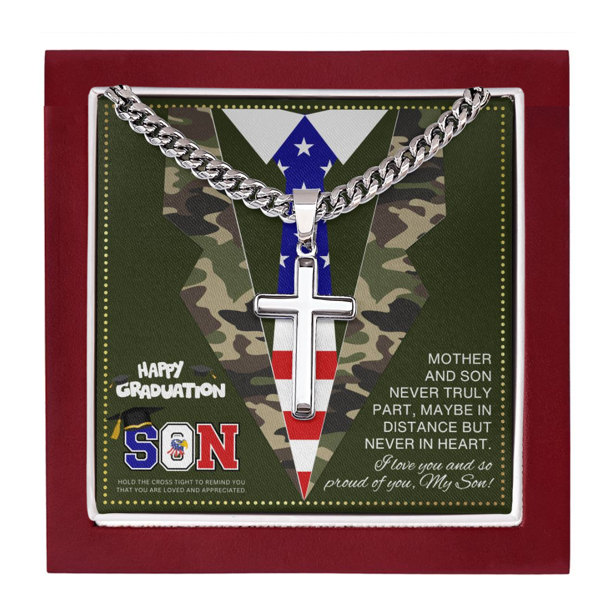 JGF Jewelry Gifts for Family Gifts for Military Son