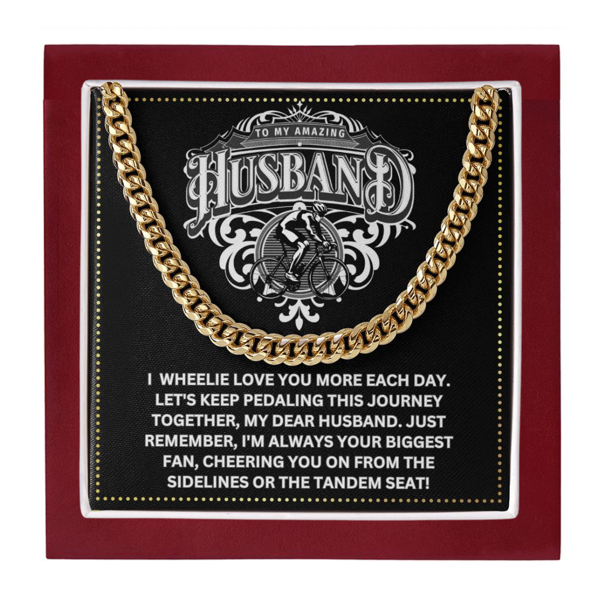 JGF Jewelry Gifts for Family Bicycle Gifts For Husband For Men