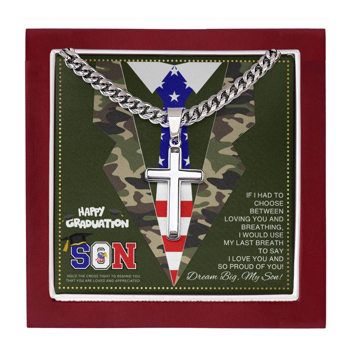 JGF Jewelry Gifts for Family Gifts for Military Army Men