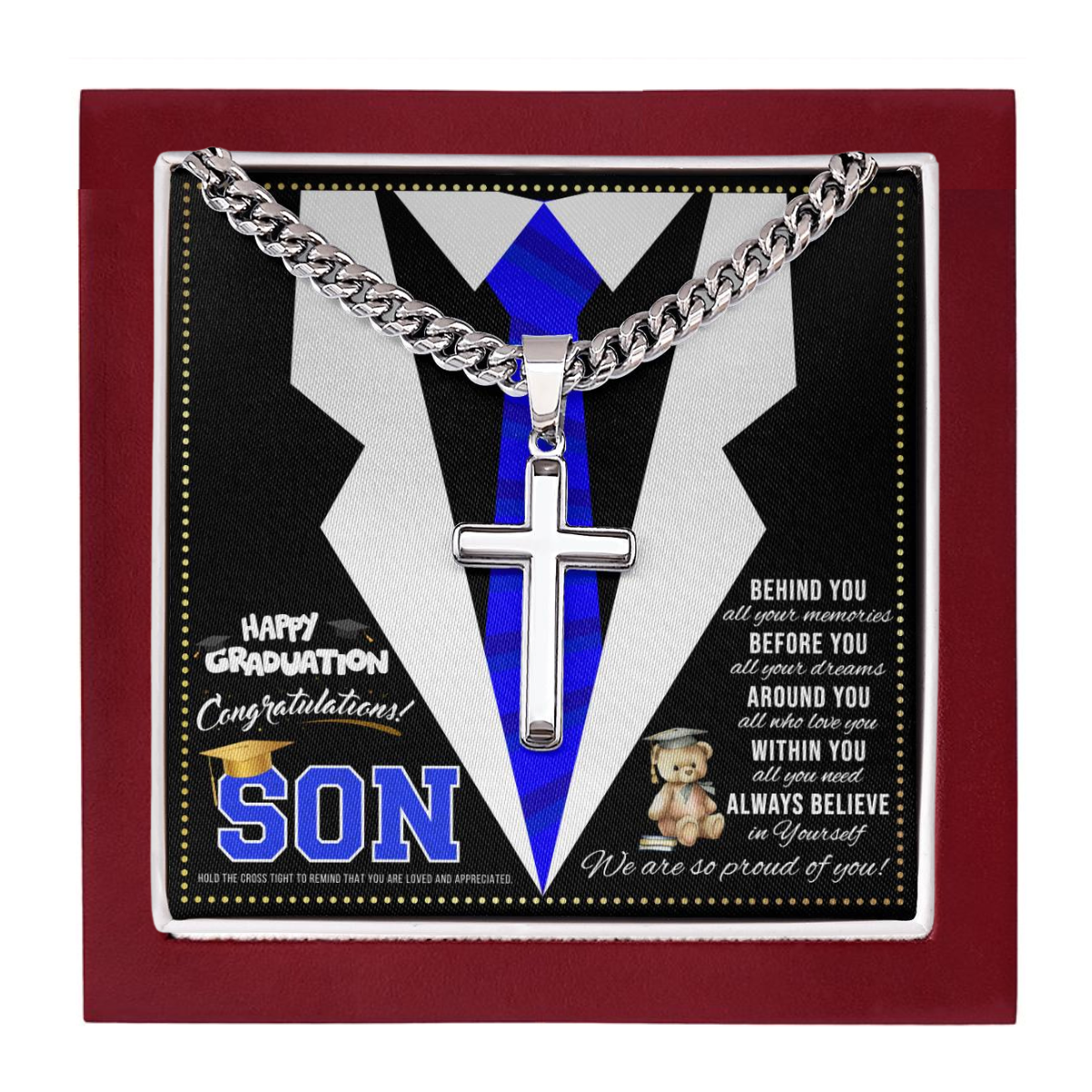 JGF Jewelry Gifts for Family High School Graduation Gifts For Him