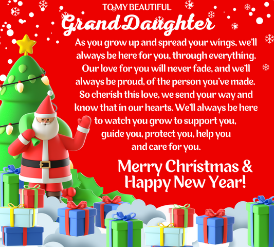JGF Jewelry Gifts For Family Christmas Necklace For Girls 10-12 Granddaughter Gift Ideas