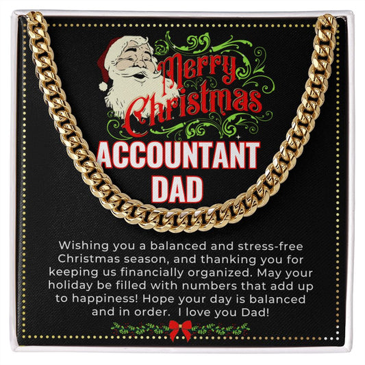 JGF Jewelry Gifts for Family | Dad Gifts Accountant | Really Awesome Christmas Necklace Gifts Ideas For Daddy