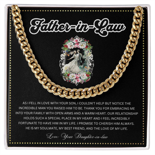 JGF Jewelry Gifts for Family | Wedding Gift For Father In Law From Bride
