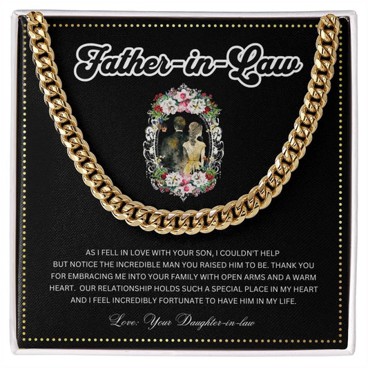 JGF Jewelry Gifts for Family | Father In Law Gift From Daughter In Law Day Of Wedding Gifts
