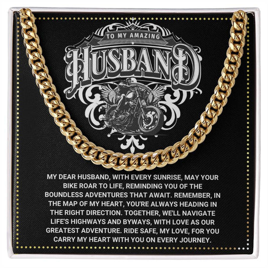 JGF Jewelry Gifts for Family Motorbike Husband Gifts 50th Birthday For Him