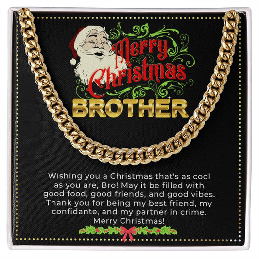 JGF Jewelry Gifts for Family | My Favorite Brother Gave Me This Cuban Necklace