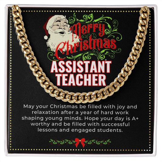 JGF Jewelry Gifts for Family | Male Teacher Assistant Gifts From Student | Sterling Silver Necklace Christmas Gifts For Men