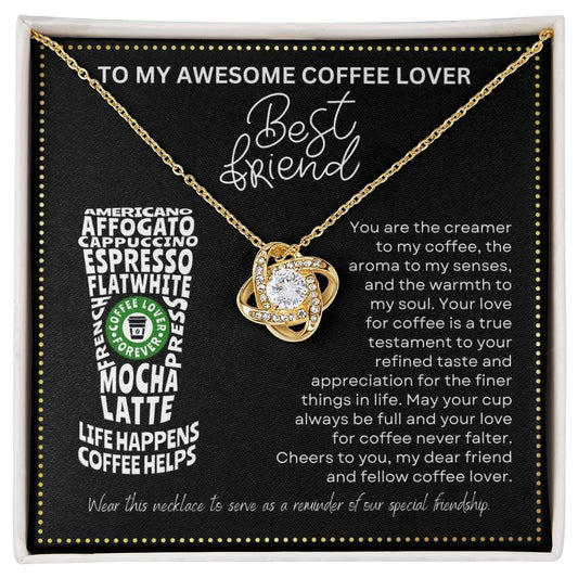 JGF Jewelry Gifts for Family No Coffee No Workee Friendship Necklace for BFF Bestie