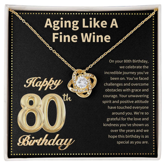 JGF Jewelry Gifts for Family 80th Birthday Card for Women