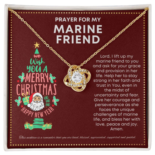 JGF Jewelry Gifts for Family Prayer For My Marine Friend