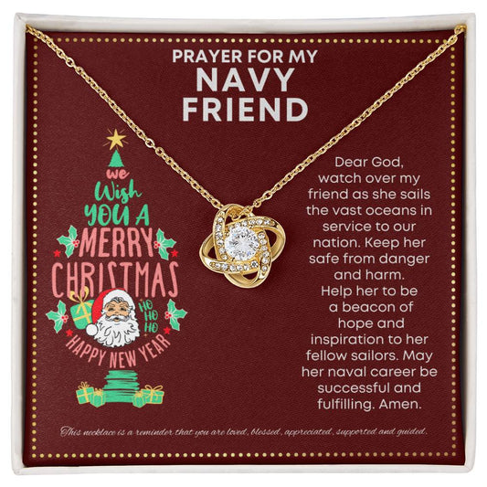 JGF Jewelry Gifts for Family My Friend Is a US Navy Present Simple Silver Necklace Formal