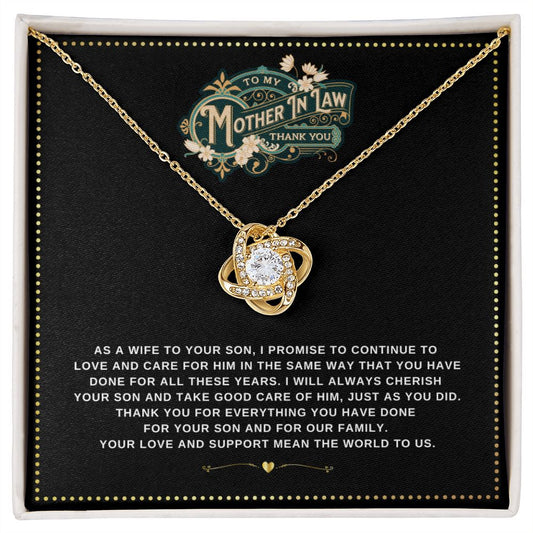 JGF Jewelry Gifts for Family | Mother of the Groom Birthday Gift from Daughter In Law Cubic Zirconia Silver Necklace
