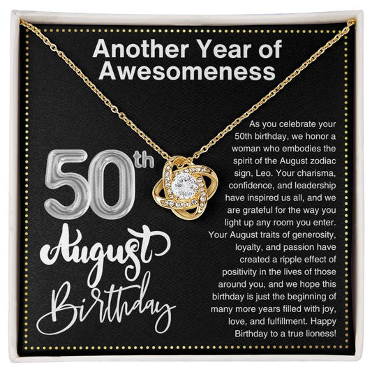 JGF Jewelry Gifts for Family 50 Birthday Gifts For Women August