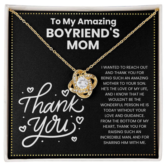 JGF Jewelry Gifts for Family Thank You Gifts For My Boyfriend's Mom