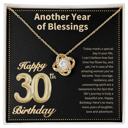 JGF Jewelry Gifts for Family 30th Birthday Card for Women