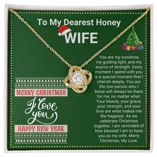 JGF Jewelry Gifts for Family Christmas Card For Wife