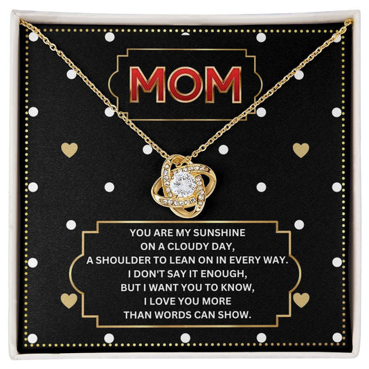 JGF Jewelry Gifts for Family I Love Mommy Necklace For My Mom