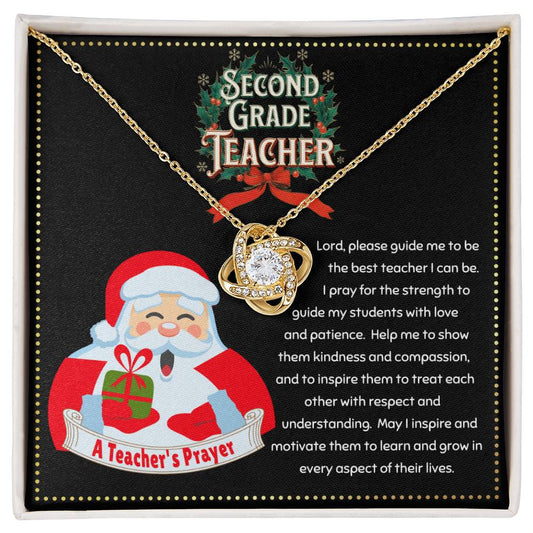 JGF Jewelry Gifts for Family Second 2nd Grade Teacher Appreciation Retirement Gifts