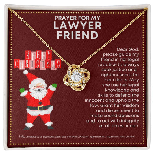 JGF Jewelry Gifts for Family Prayer For My Lawyer Friend