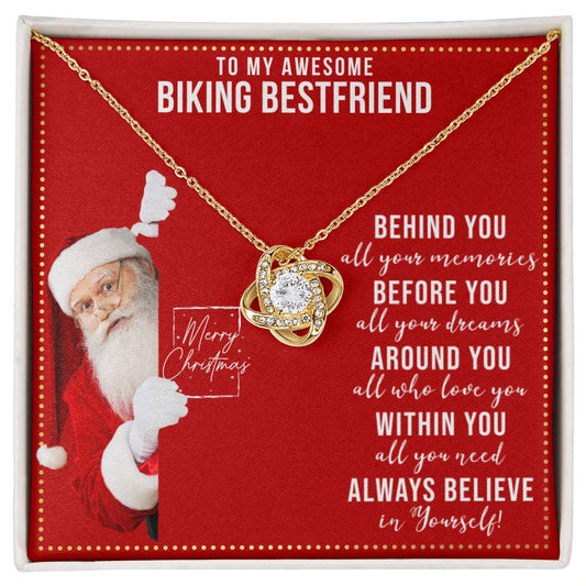 JGF Jewelry Gifts for Family Necklace Gift For Biking Cycling Female Bestie BFF Friend