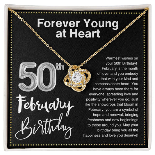 JGF Jewelry Gifts for Family 50th Birthday Gifts For Her February