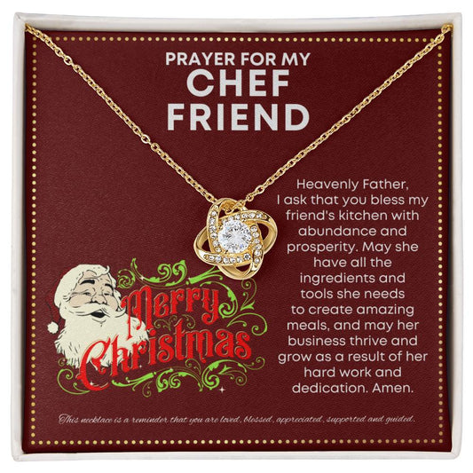 JGF Jewelry Gifts for Family Gift For Chef Friend Sterling Silver Necklace