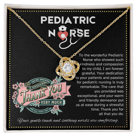 JGF Jewelry Gifts for Family | Thank You For Pediatric Nurse