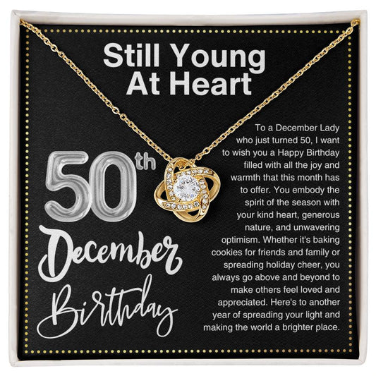 JGF Jewelry Gifts for Family 50 Year Old Birthday Gifts December