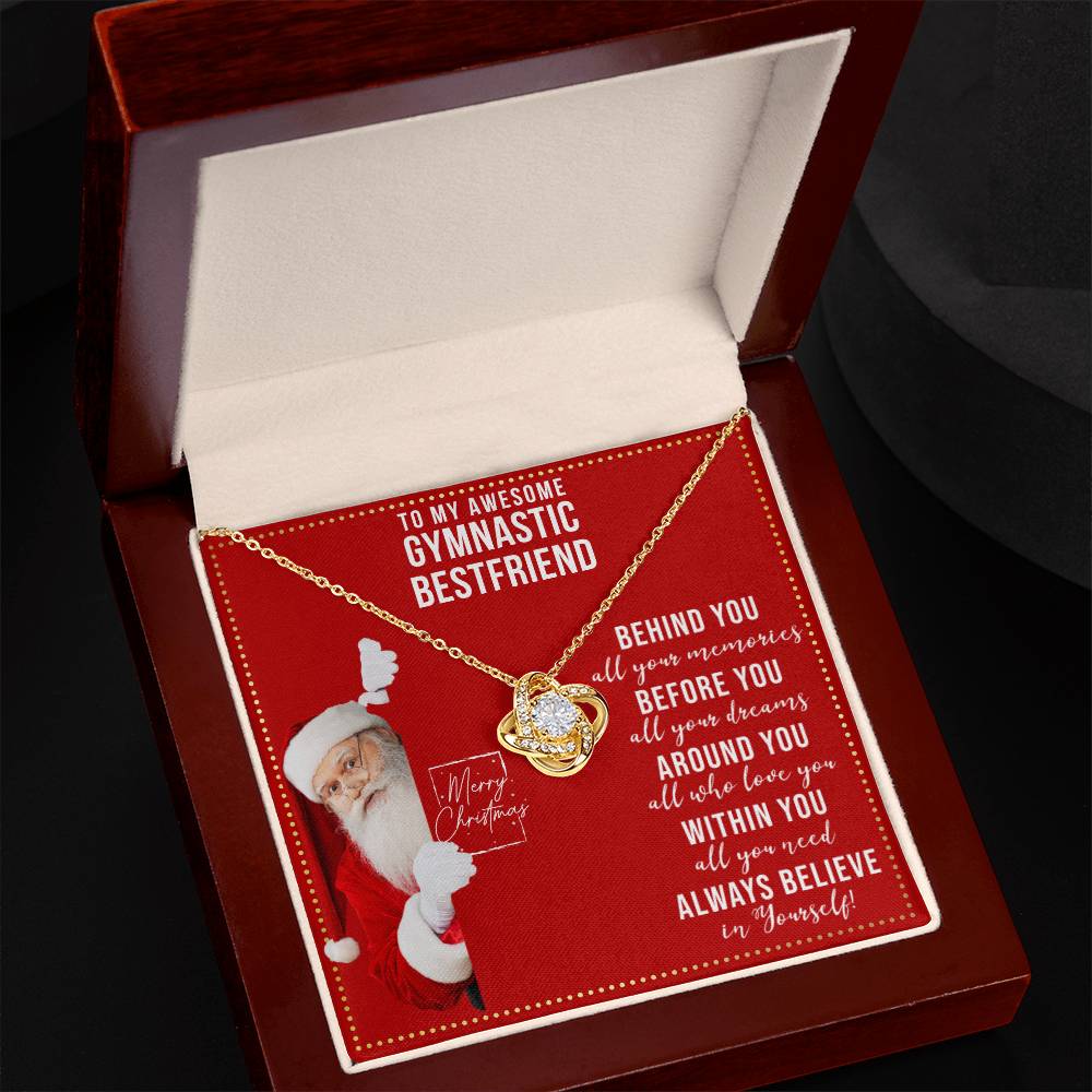 JGF Jewelry Gifts for Family Necklace Gift For Gymnastic Adult Female Bestie BFF Friend