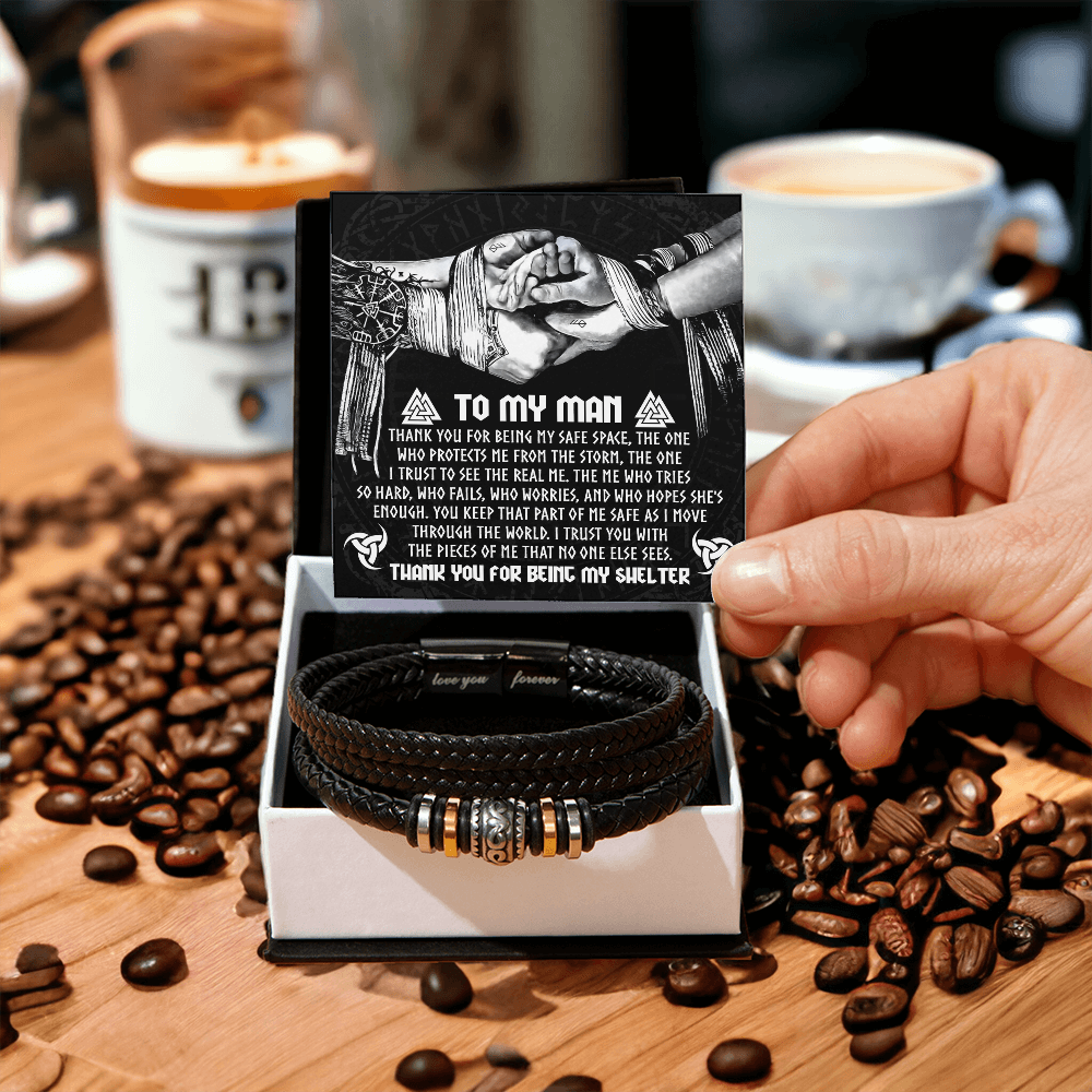 My Man-My Shelter-Bracelet