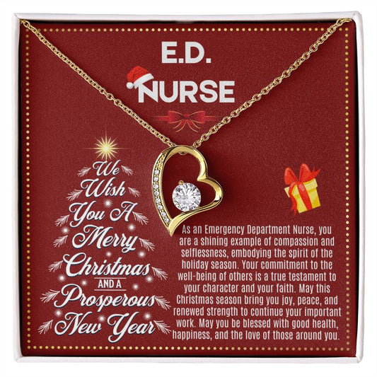 JGF Jewelry Gifts for Family | Emergency Department ED Nurse Gifts for Christmas
