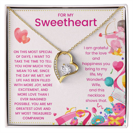 JGF Jewelry Gifts for Family Will You Be My Valentine Card for Sweetheart