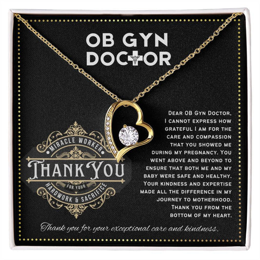 JGF Jewelry Gifts for Family ObGyn Thank You Gifts For Women Doctors