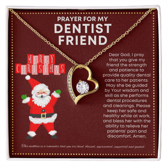 JGF Jewelry Gifts for Family Future Dentist Gifts For Women Simple Heart Necklace