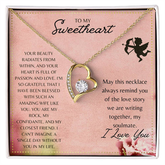 JGF Jewelry Gifts for Family Will You Be My Valentine Card For Wife