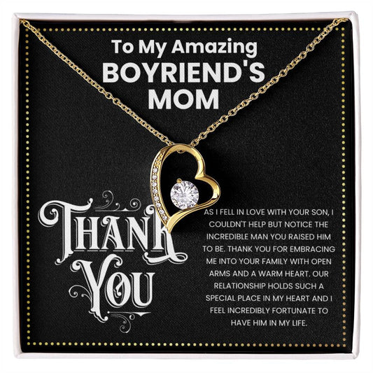 JGF Jewelry Gifts for Family Appreciation Gifts for My Boyfriend's Mom