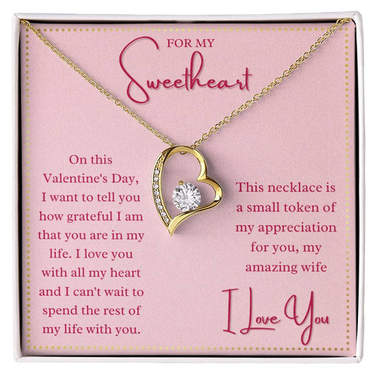 JGF Jewelry Gifts for Family Heart Shaped Necklaces For Women