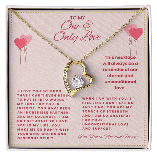 JGF Jewelry Gifts for Family To My Wife Necklace From Husband on Valentine's Day