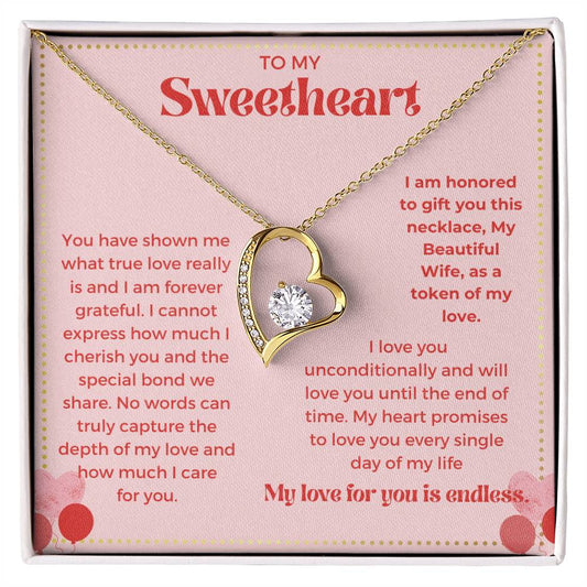 JGF Jewelry Gifts for Family To My Beautiful Future Wife Necklace