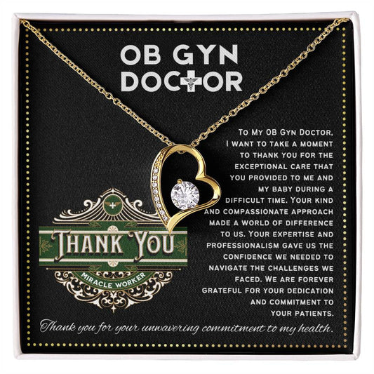 JGF Jewelry Gifts for Family ObGyn Doctor Appreciation Thank You for Women