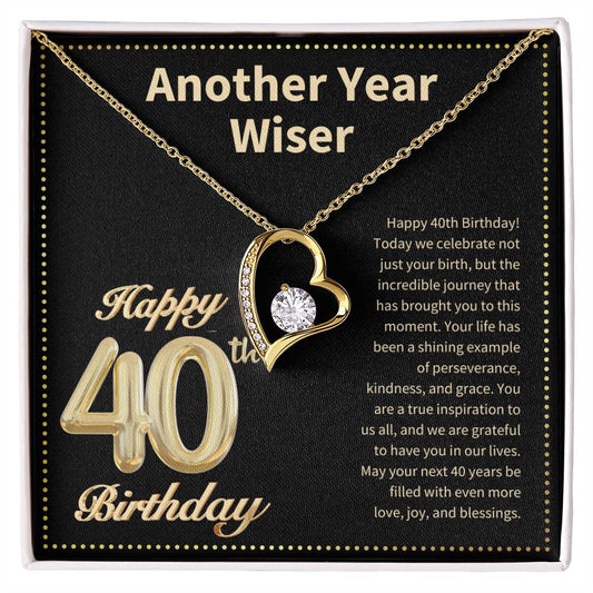 JGF Jewelry Gifts for Family 40 Year Old Birthday Gifts For Women Unique