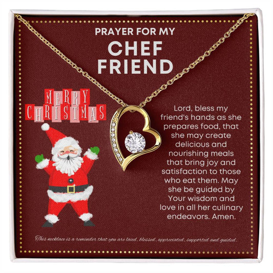JGF Jewelry Gifts for Family Gifts for Chef Friend Necklace