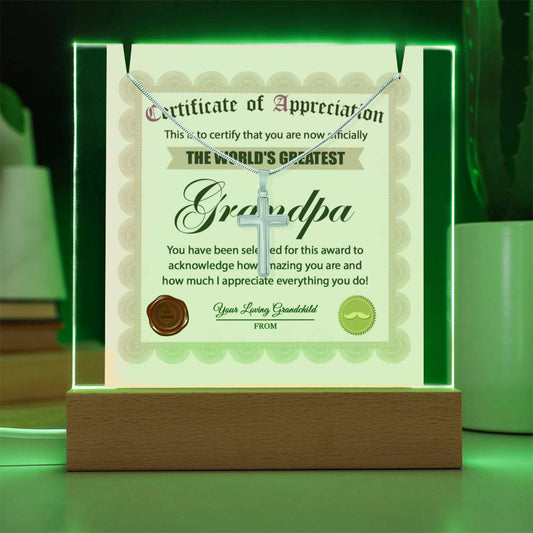 To The World's Greatest GrandPa